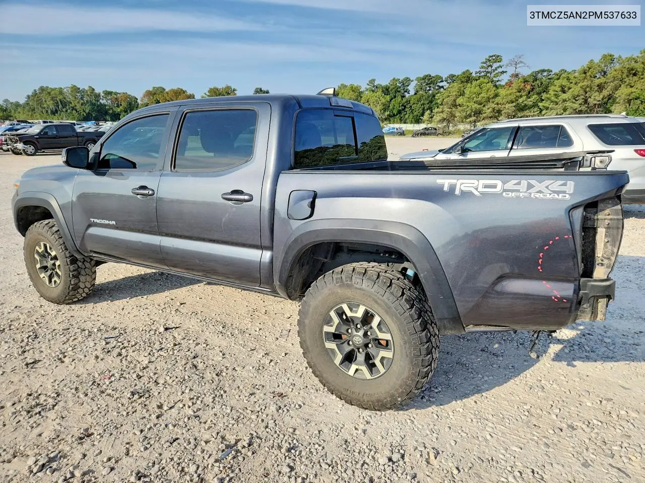 2023 TOYOTA TACOMA VIN 3TMCZ5AN2PM537633 — фото 2