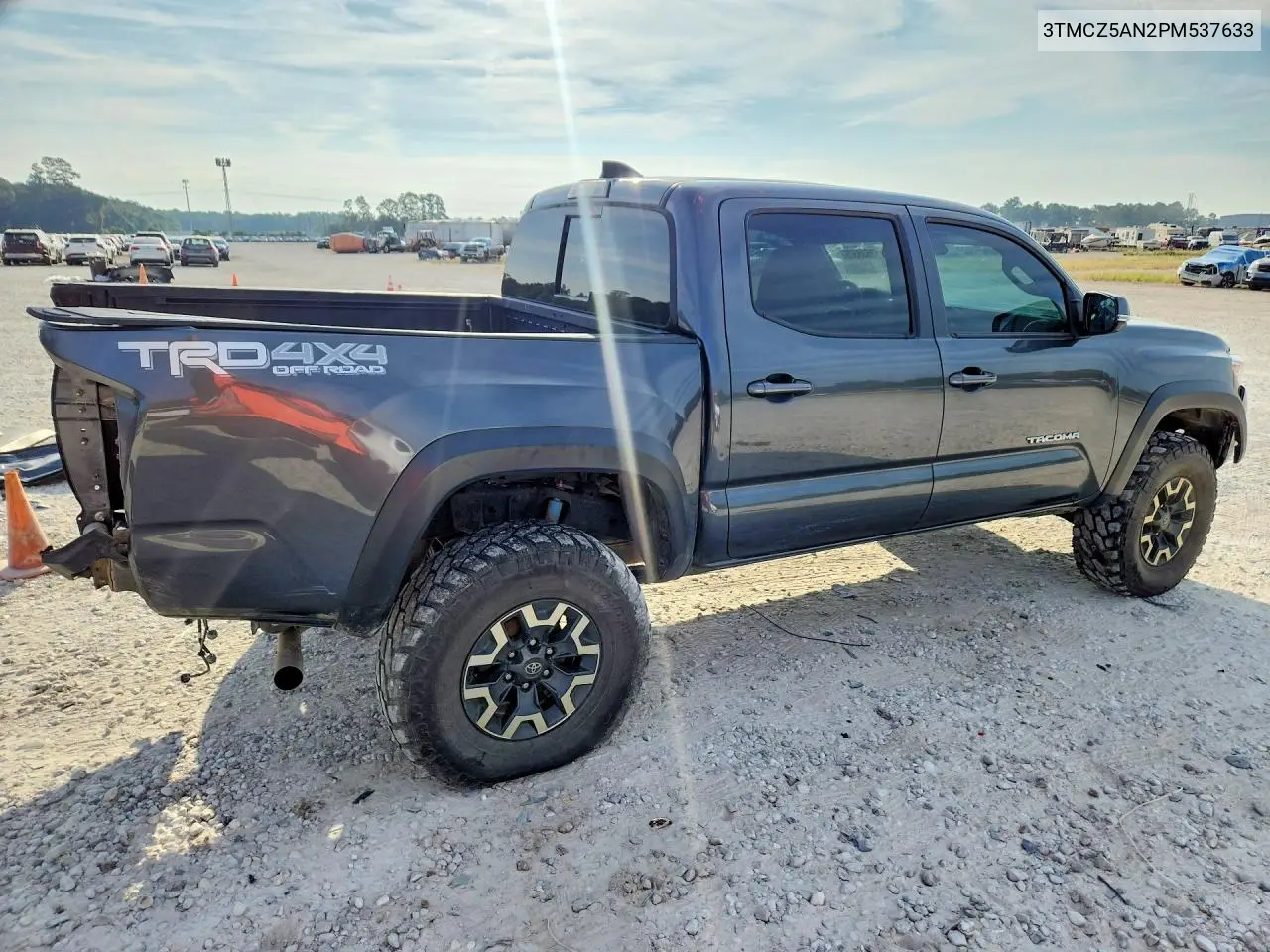 2023 TOYOTA TACOMA VIN 3TMCZ5AN2PM537633 — фото 3