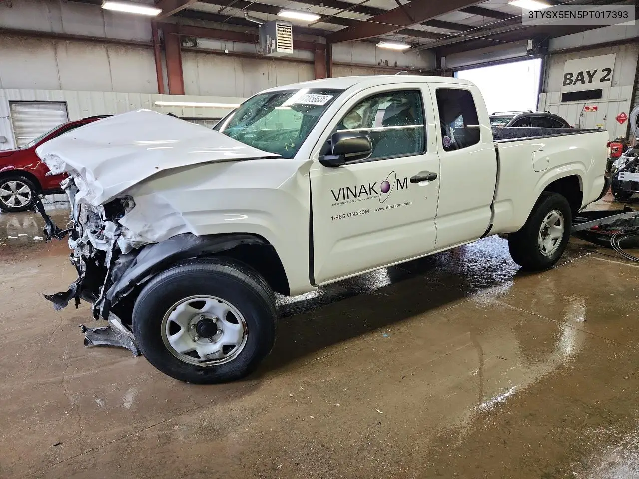 TOYOTA TACOMA 2023, VIN 3TYSX5EN5PT017393