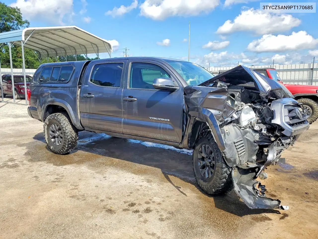 2023 TOYOTA TACOMA VIN 3TYCZ5AN9PT170685 — фото 4