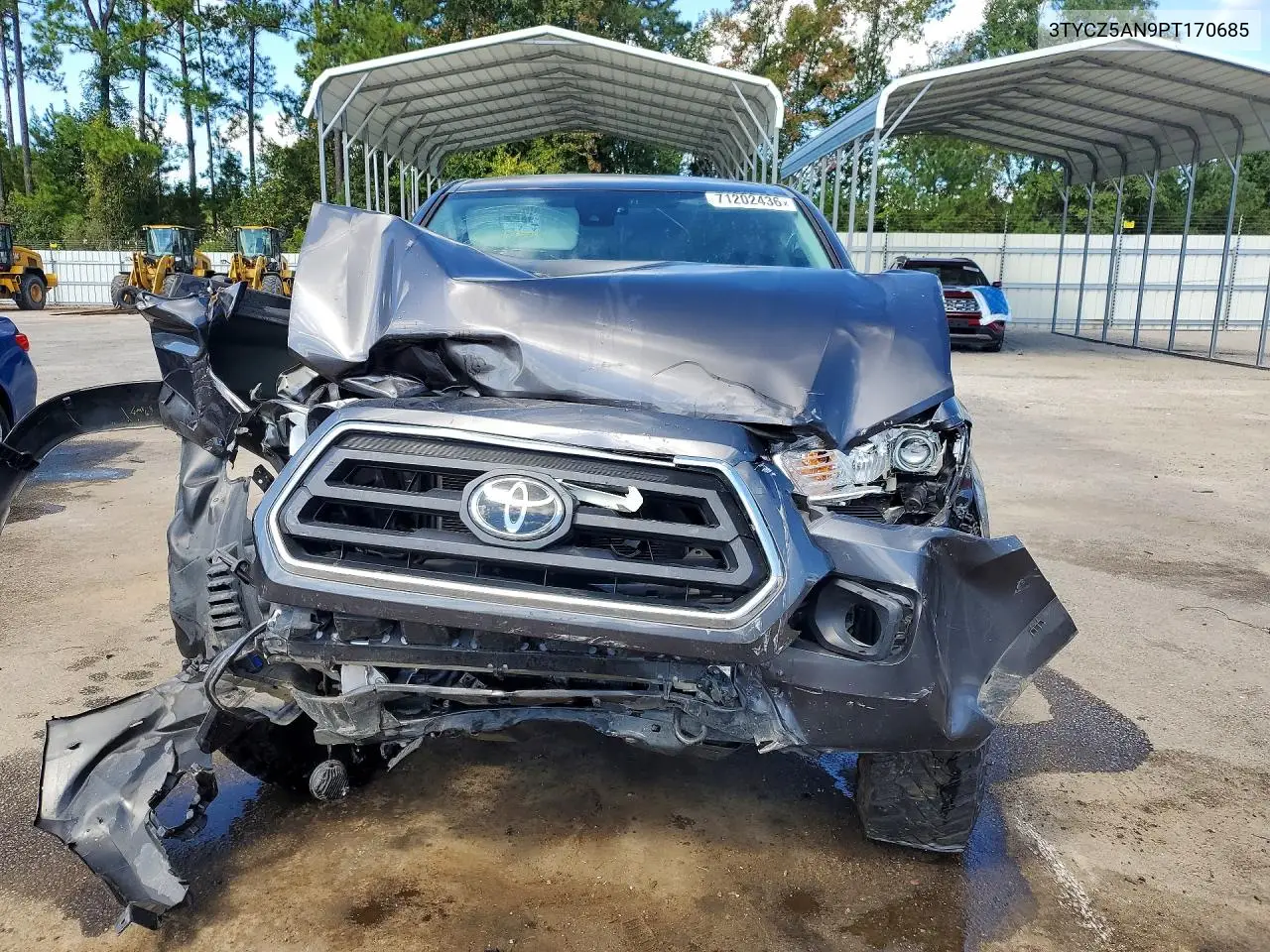 2023 TOYOTA TACOMA VIN 3TYCZ5AN9PT170685 — фото 5