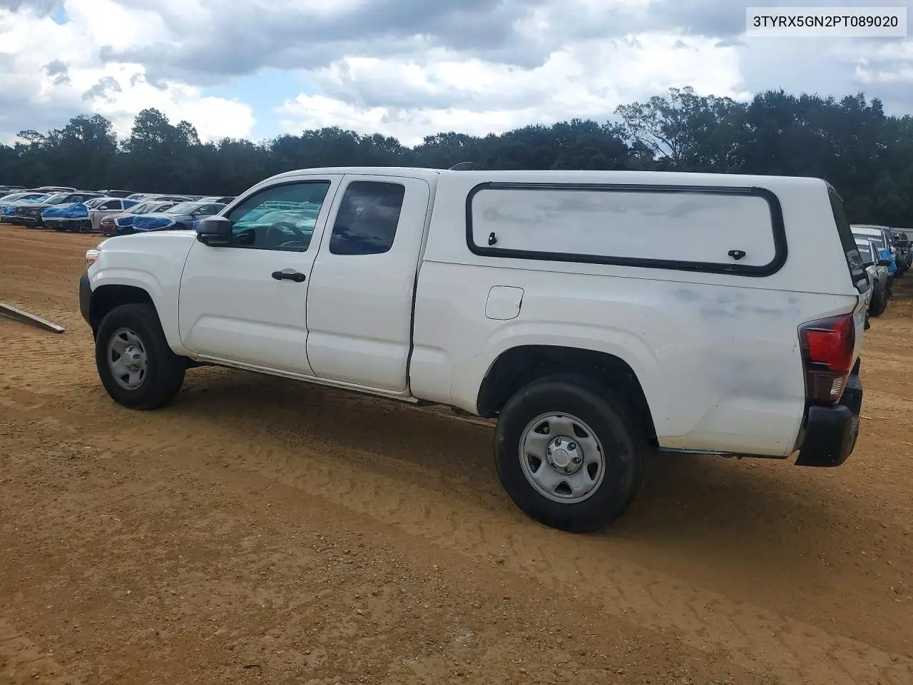 2023 TOYOTA TACOMA VIN 3TYRX5GN2PT089020 — фото 2