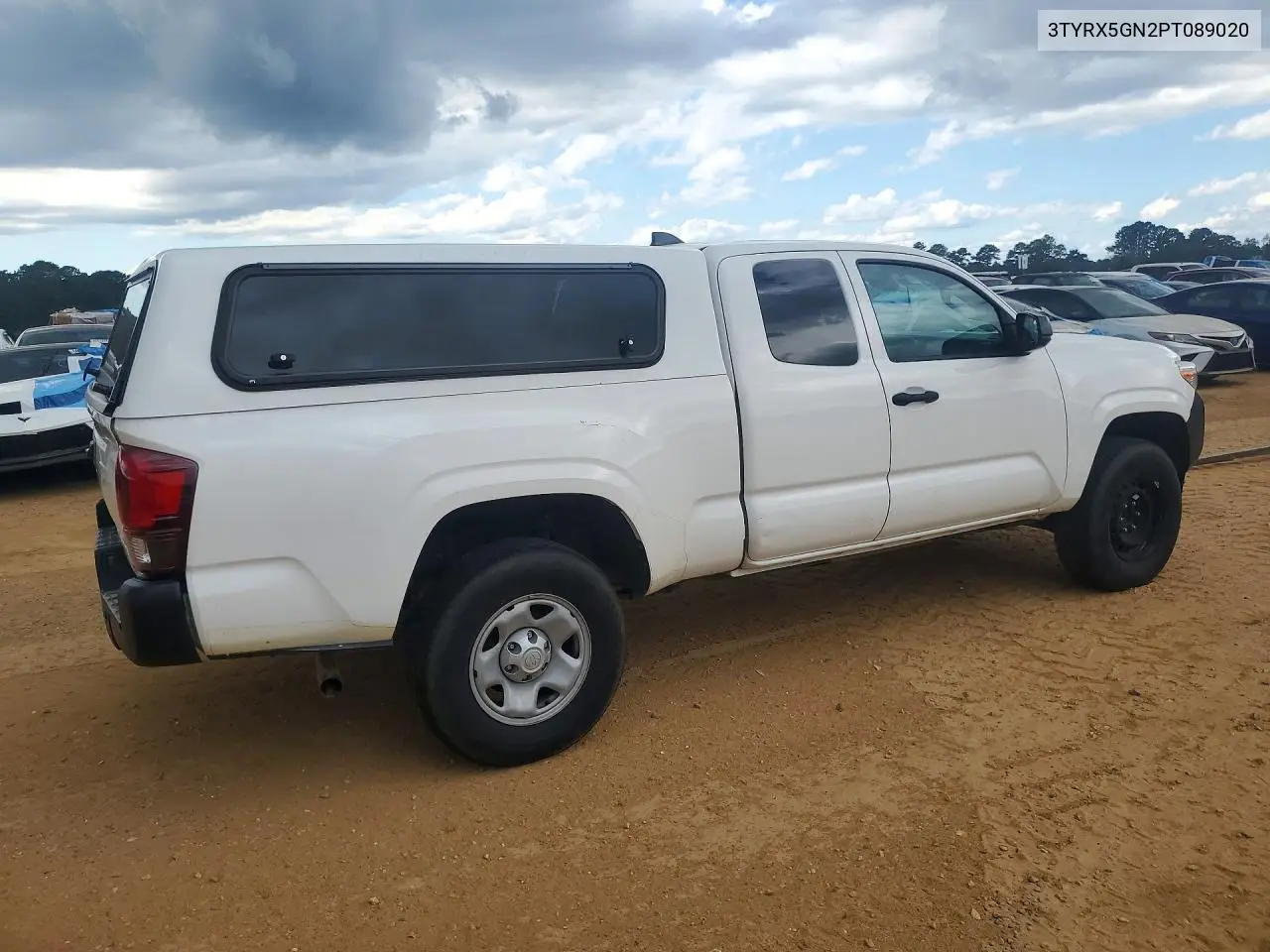 2023 TOYOTA TACOMA VIN 3TYRX5GN2PT089020 — фото 3