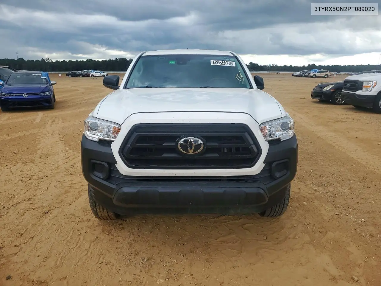 2023 TOYOTA TACOMA VIN 3TYRX5GN2PT089020 — фото 5