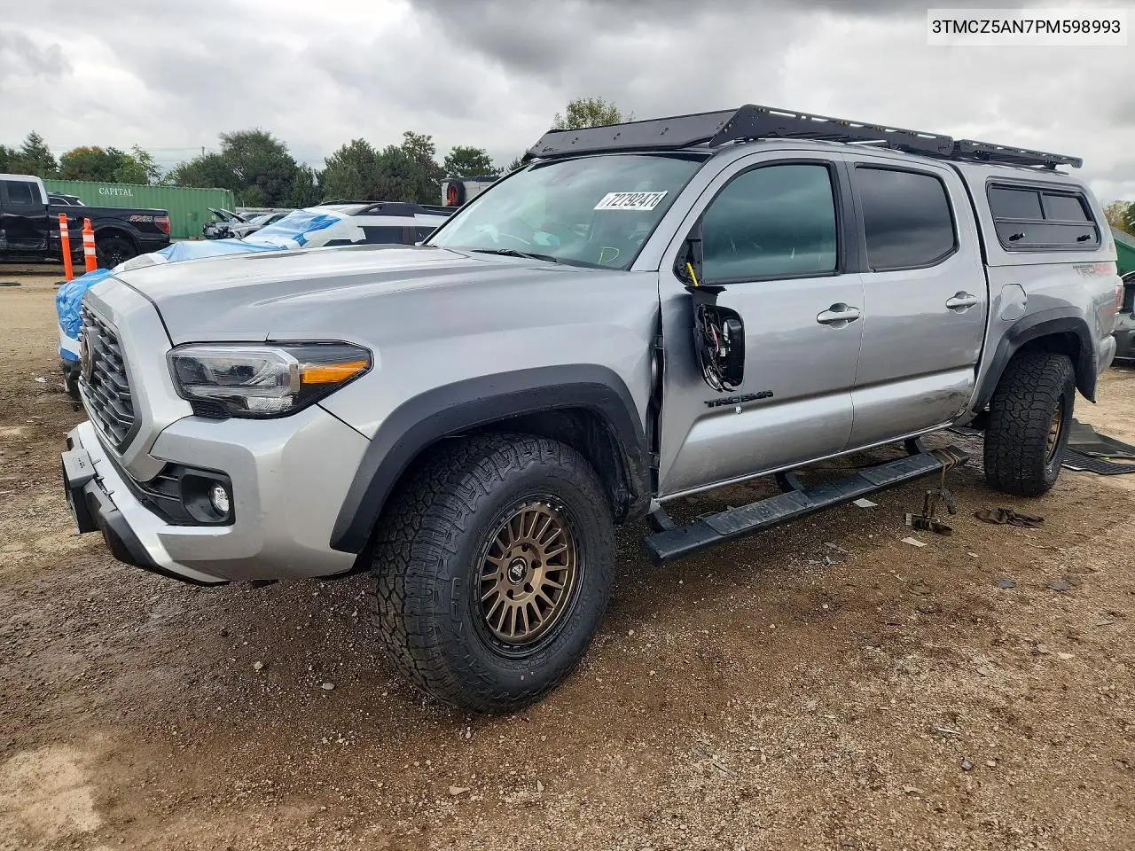 TOYOTA TACOMA 2023, VIN 3TMCZ5AN7PM598993