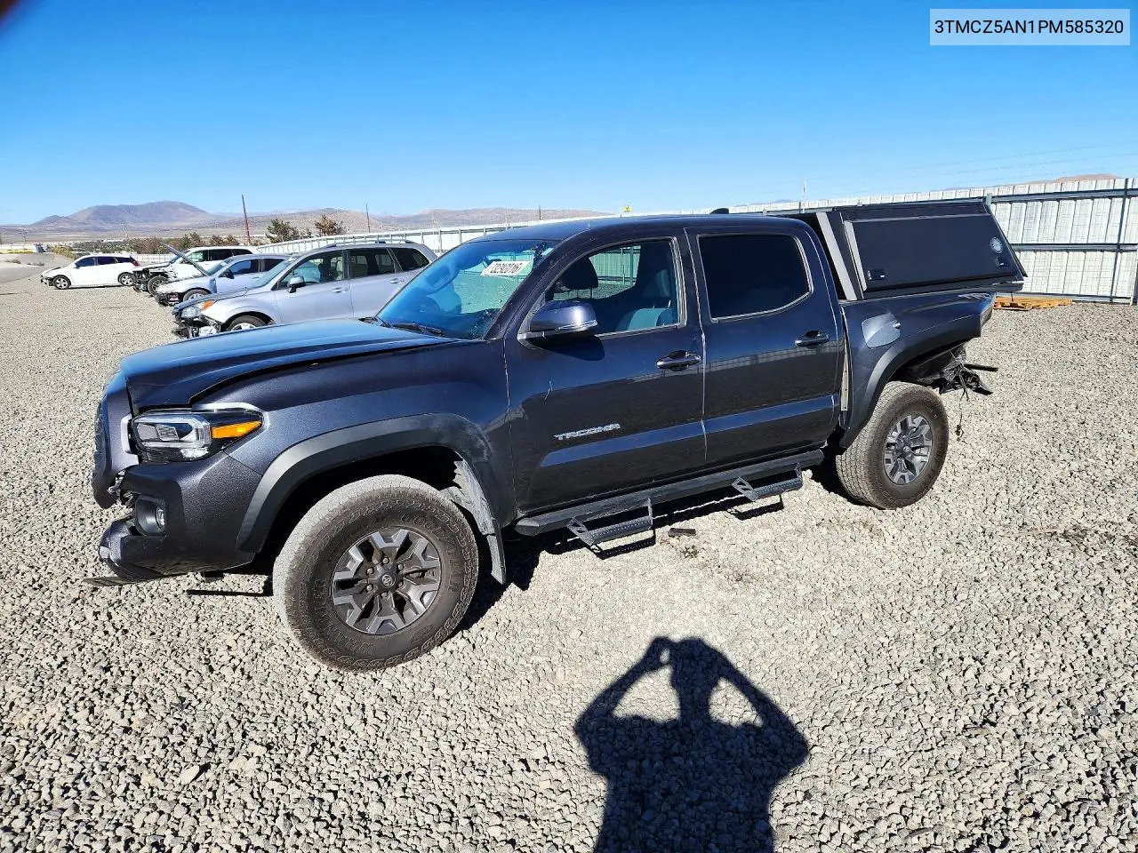 TOYOTA TACOMA 2023, VIN 3TMCZ5AN1PM585320