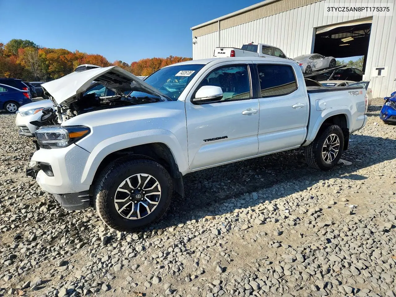 TOYOTA TACOMA 2023, VIN 3TYCZ5AN8PT175375