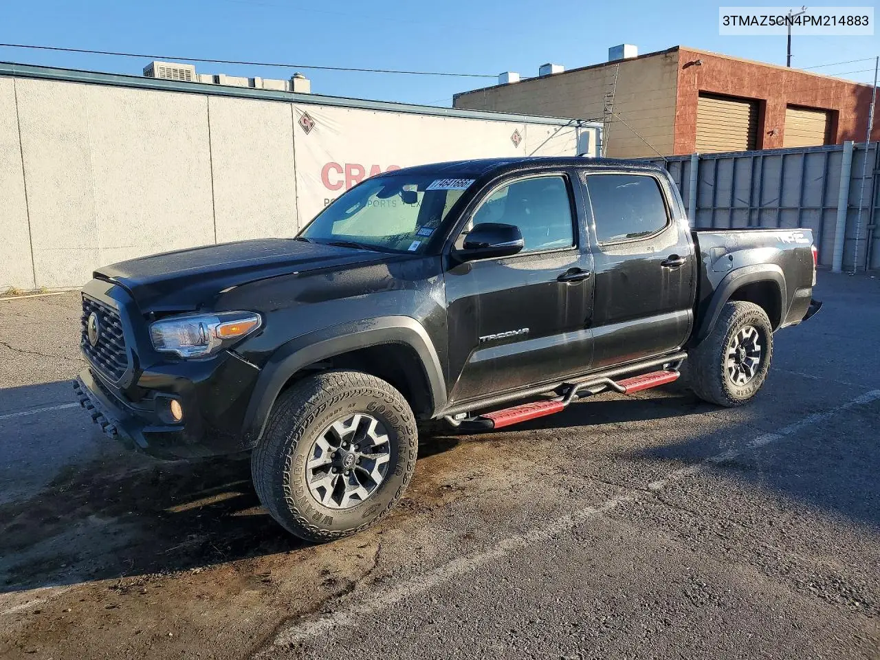 TOYOTA TACOMA 2023, VIN 3TMAZ5CN4PM214883