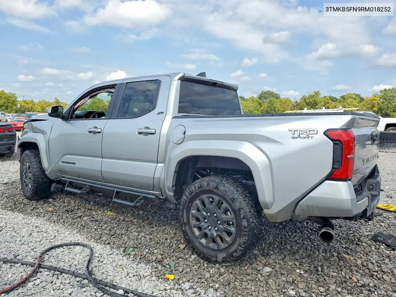 2024 TOYOTA TACOMA VIN 3TMKB5FN9RM018252 — фото 2