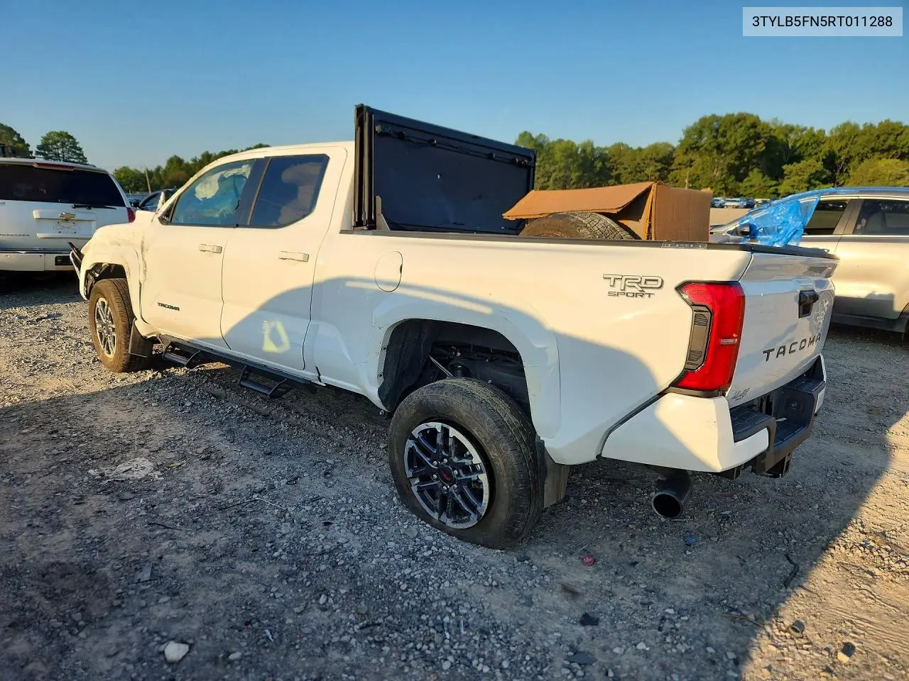 2024 TOYOTA TACOMA VIN 3TYLB5FN5RT011288 — фото 2