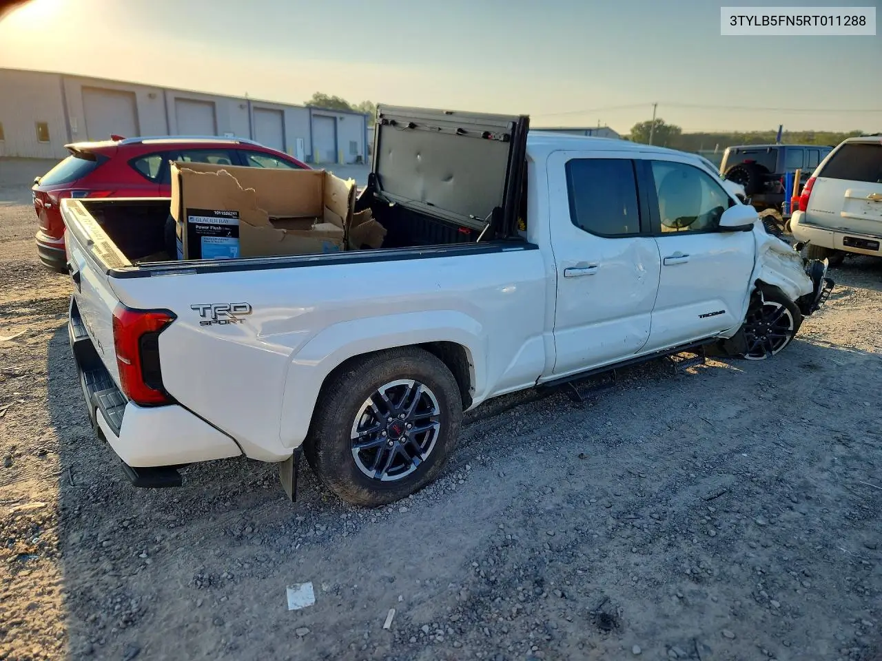 2024 TOYOTA TACOMA VIN 3TYLB5FN5RT011288 — фото 3
