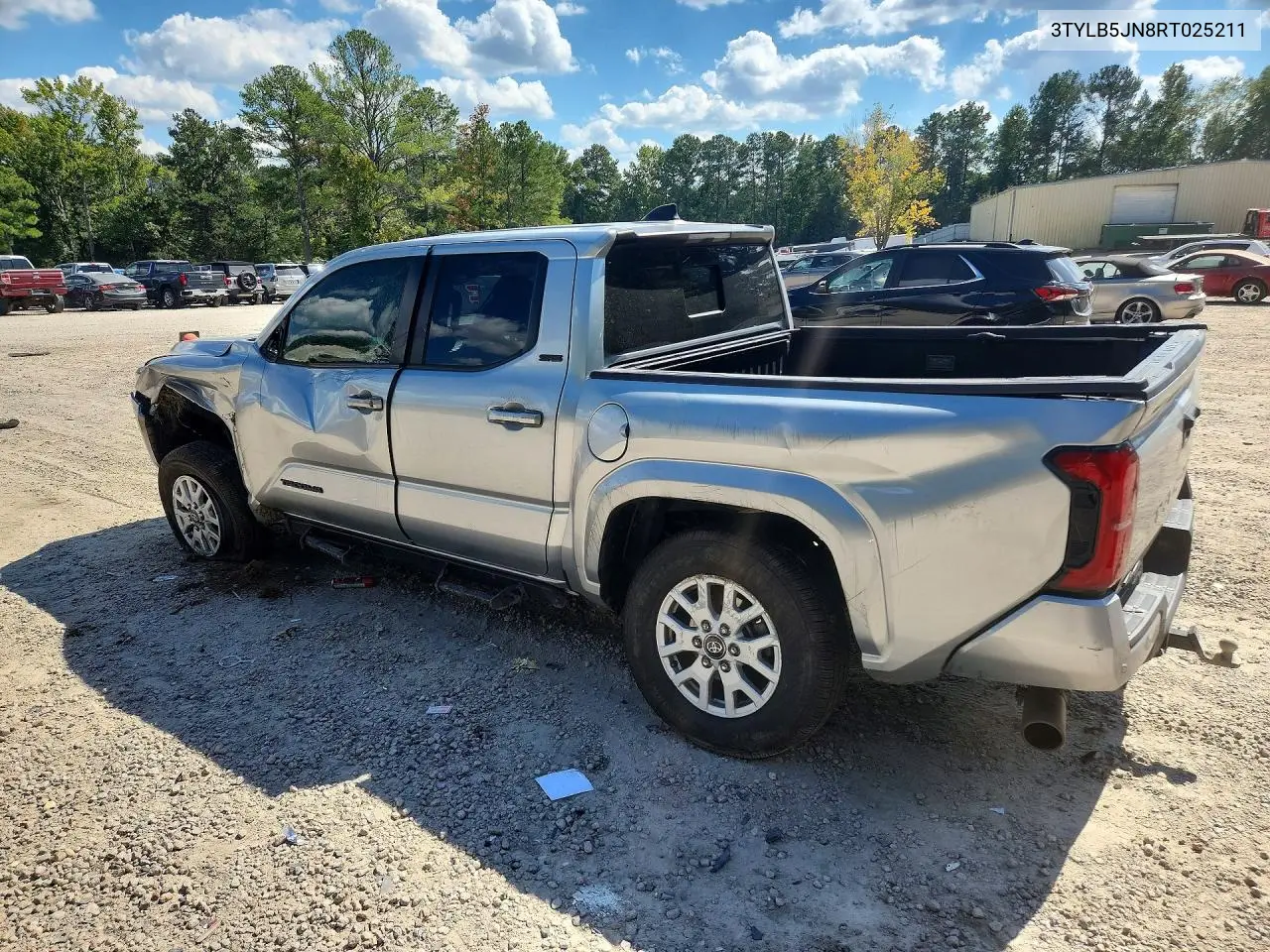 2024 TOYOTA TACOMA VIN 3TYLB5JN8RT025211 — фото 2