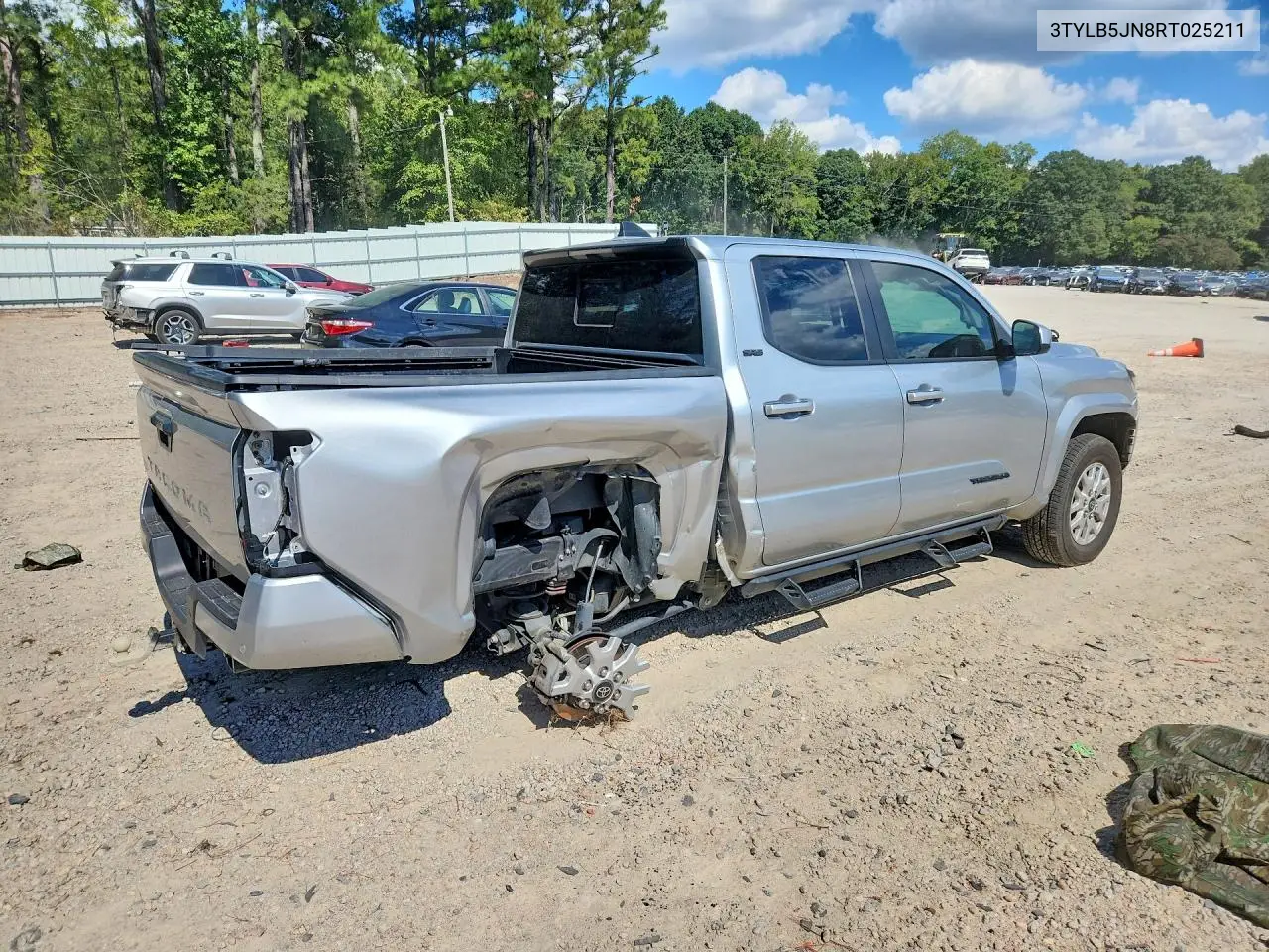 2024 TOYOTA TACOMA VIN 3TYLB5JN8RT025211 — фото 3