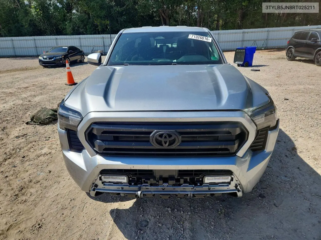 2024 TOYOTA TACOMA VIN 3TYLB5JN8RT025211 — фото 5