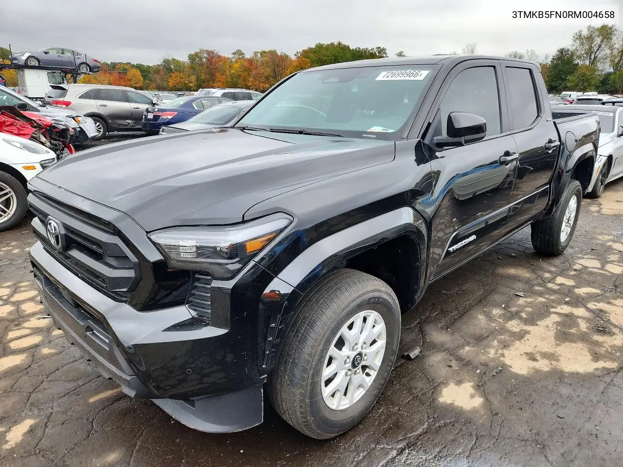 TOYOTA TACOMA 2024, VIN 3TMKB5FN0RM004658