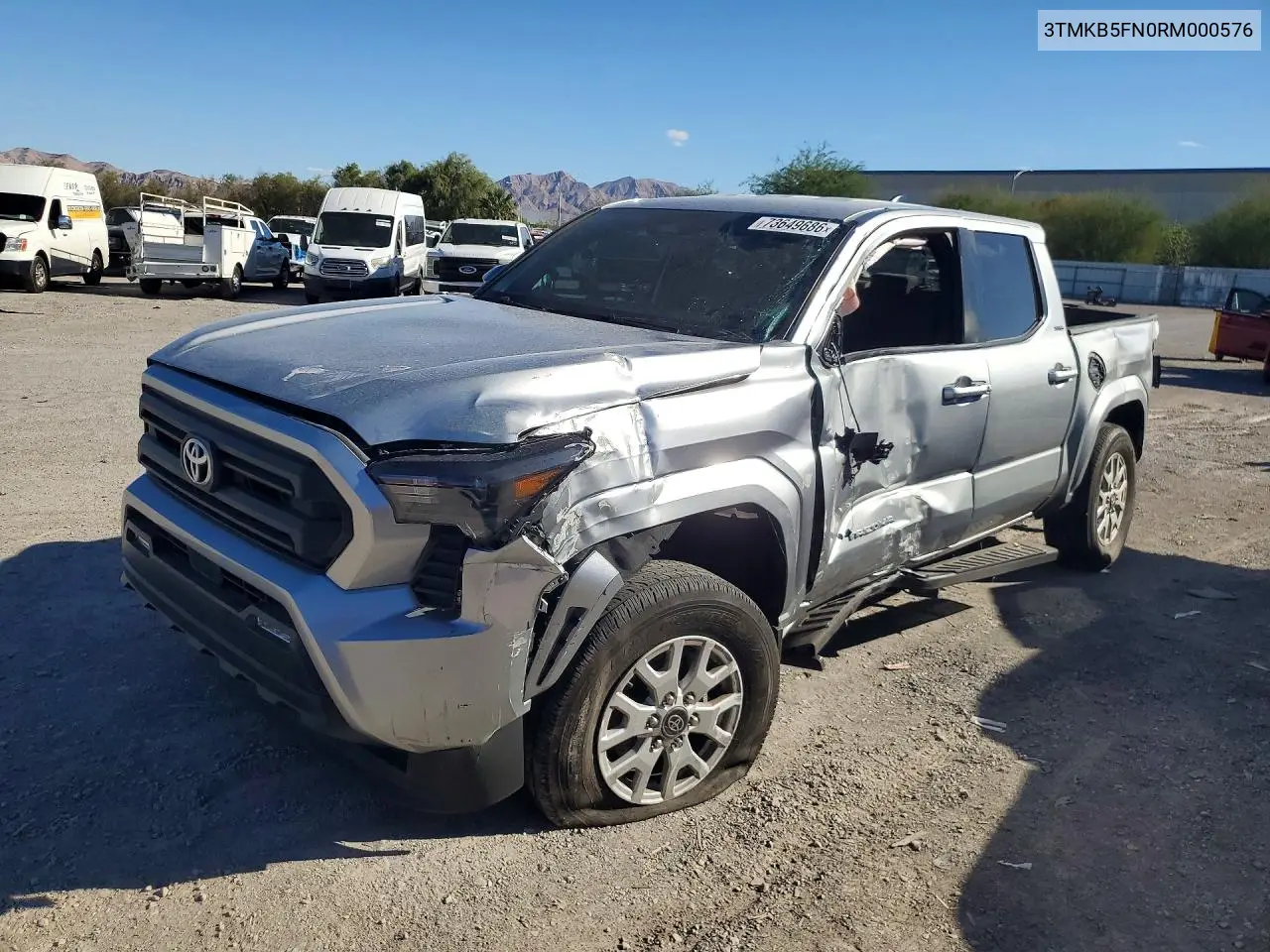 TOYOTA TACOMA 2024, VIN 3TMKB5FN0RM000576