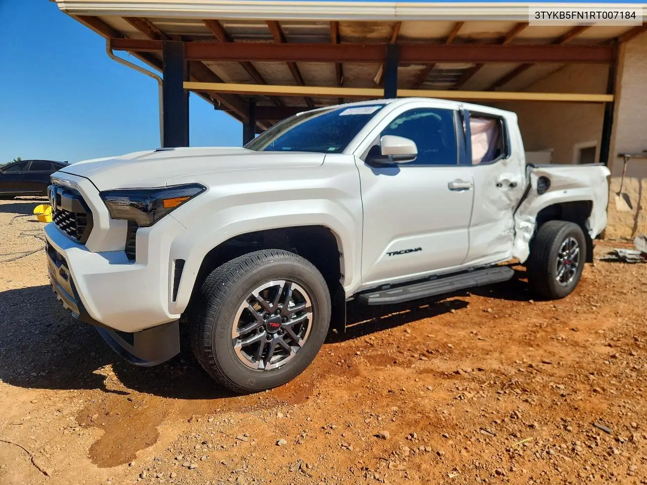 TOYOTA TACOMA 2024, VIN 3TYKB5FN1RT007184