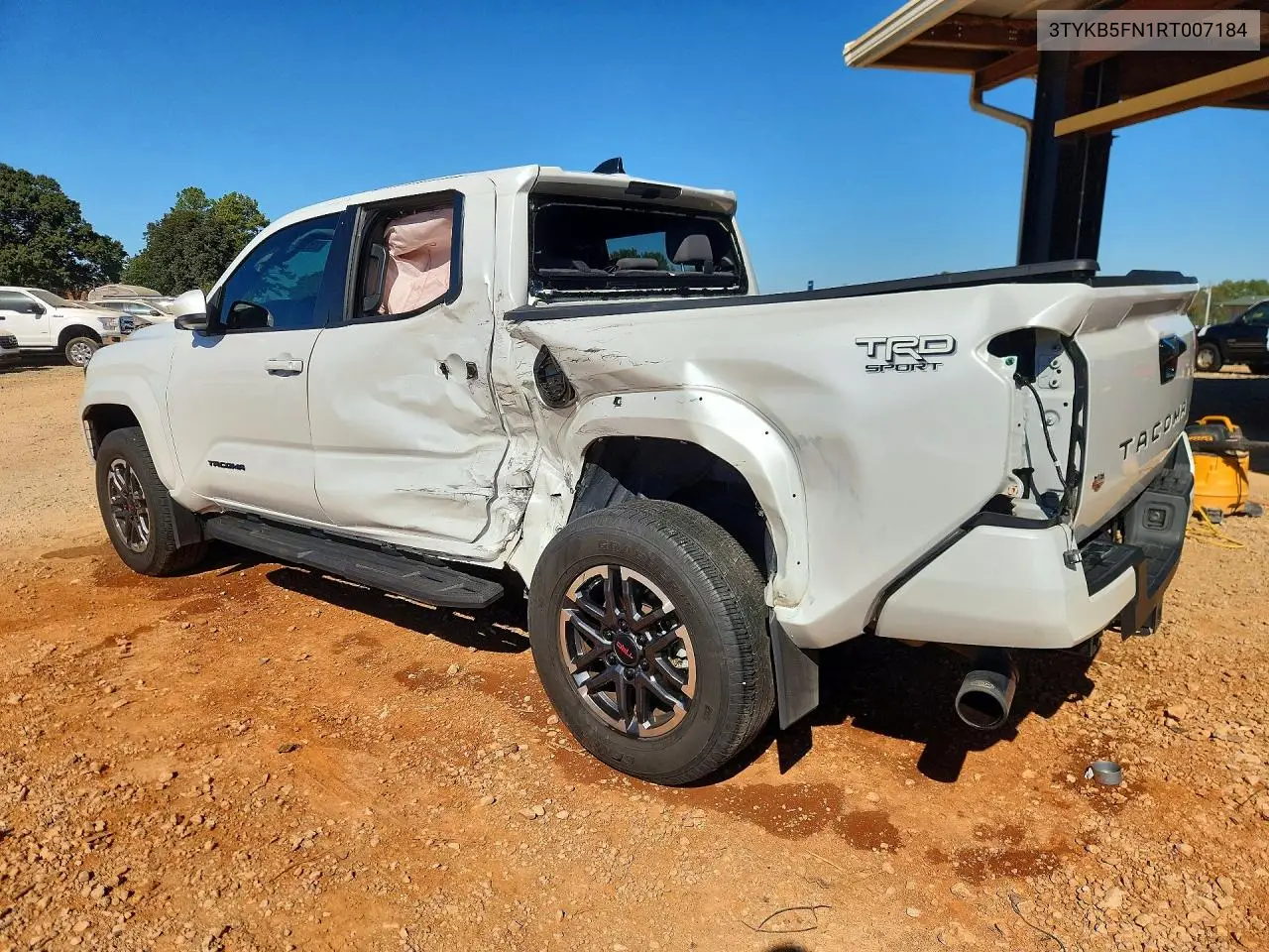 2024 TOYOTA TACOMA VIN 3TYKB5FN1RT007184 — фото 2