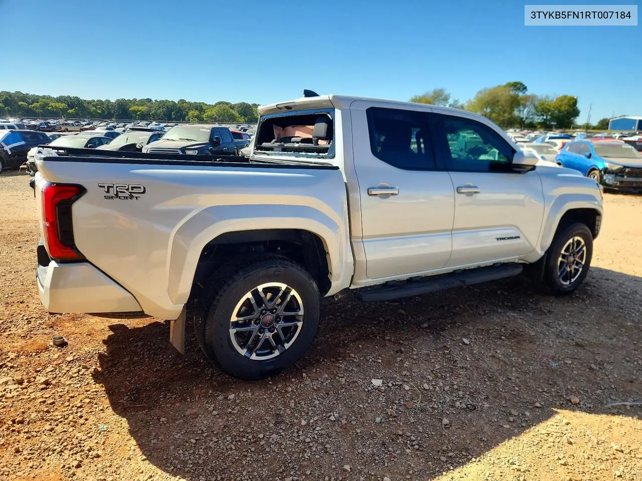 2024 TOYOTA TACOMA VIN 3TYKB5FN1RT007184 — фото 3