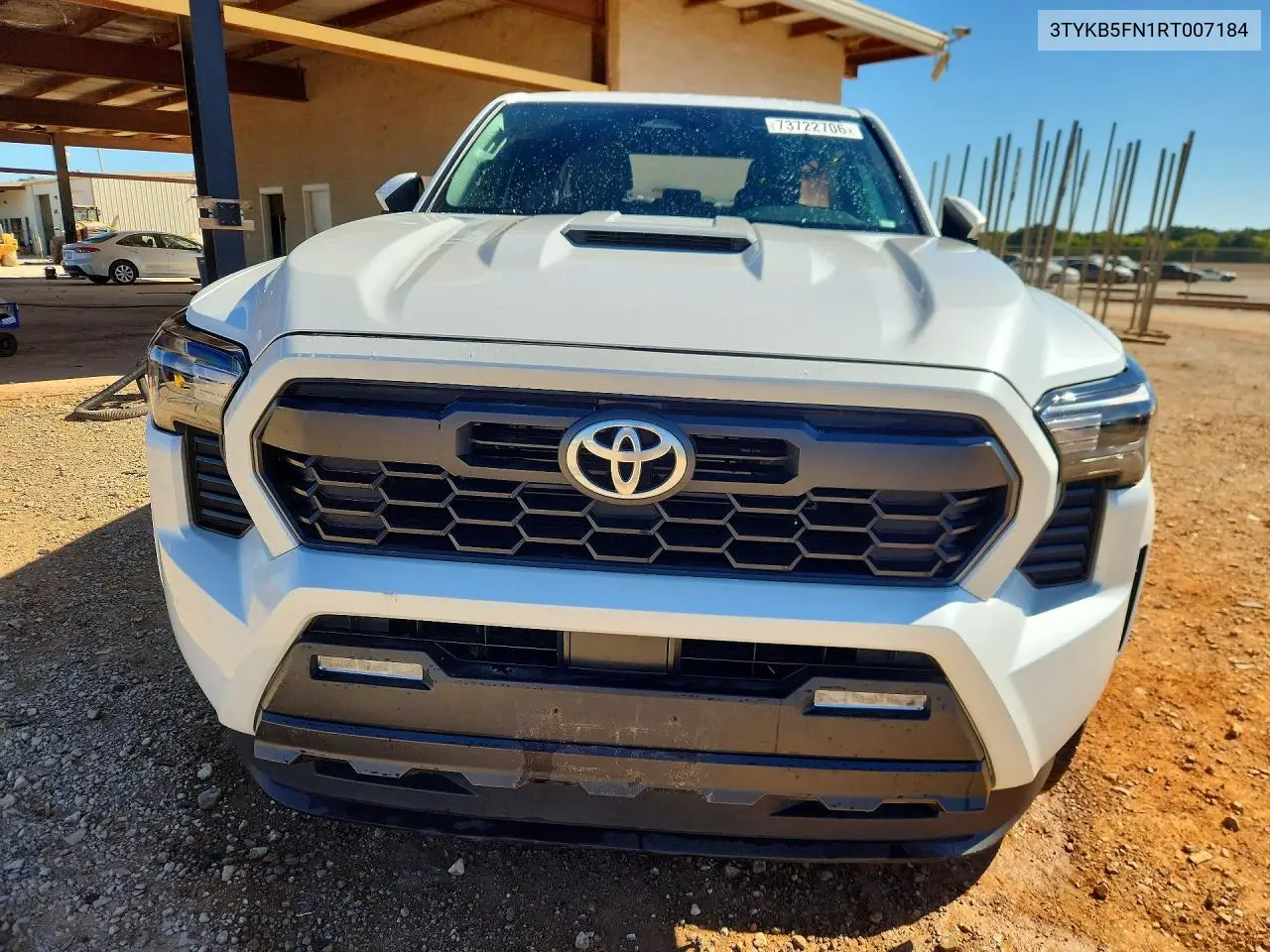 2024 TOYOTA TACOMA VIN 3TYKB5FN1RT007184 — фото 5