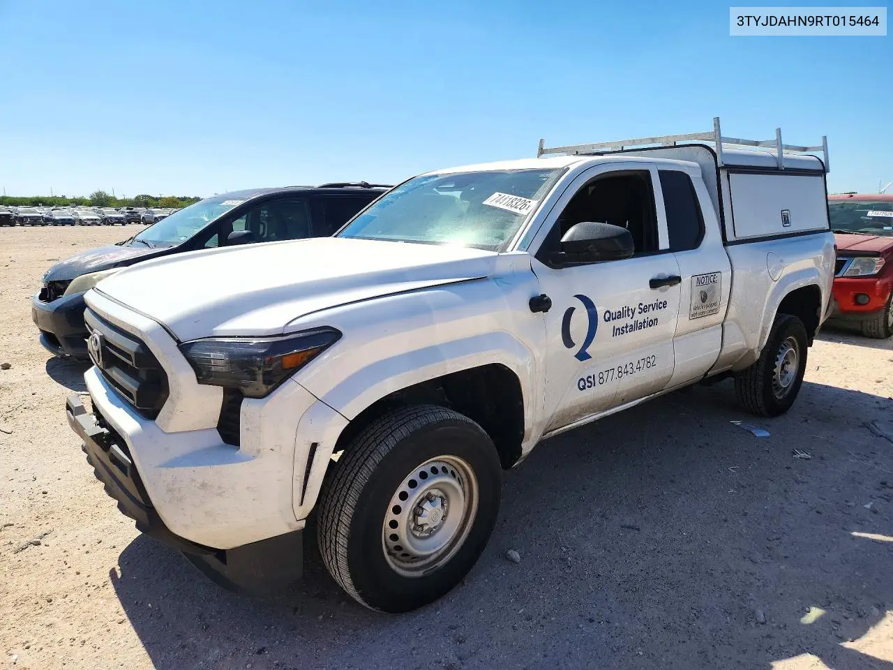 TOYOTA TACOMA 2024, VIN 3TYJDAHN9RT015464