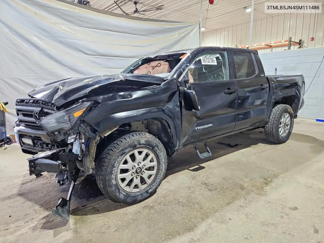 TOYOTA TACOMA 2025, VIN 3TMLB5JN4SM111486