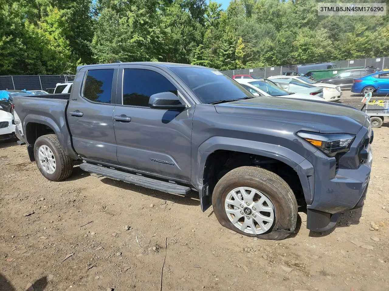 2025 TOYOTA TACOMA VIN 3TMLB5JN4SM176290 — фото 4