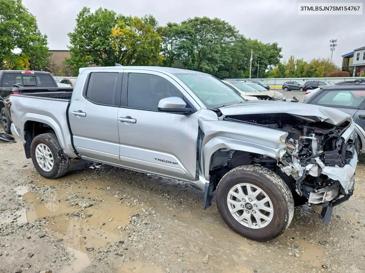 2025 TOYOTA TACOMA VIN 3TMLB5JN7SM154767 — фото 4