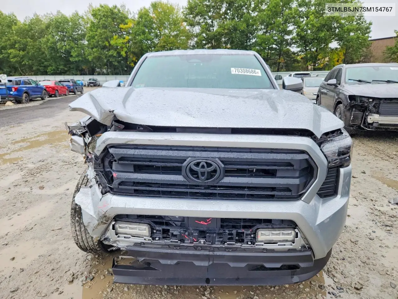 2025 TOYOTA TACOMA VIN 3TMLB5JN7SM154767 — фото 5