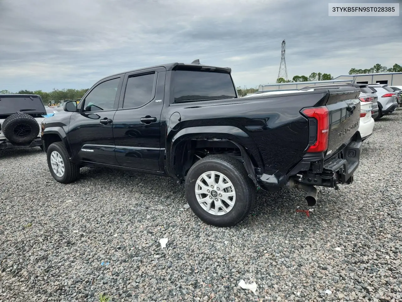 2025 TOYOTA TACOMA VIN 3TYKB5FN9ST028385 — фото 2
