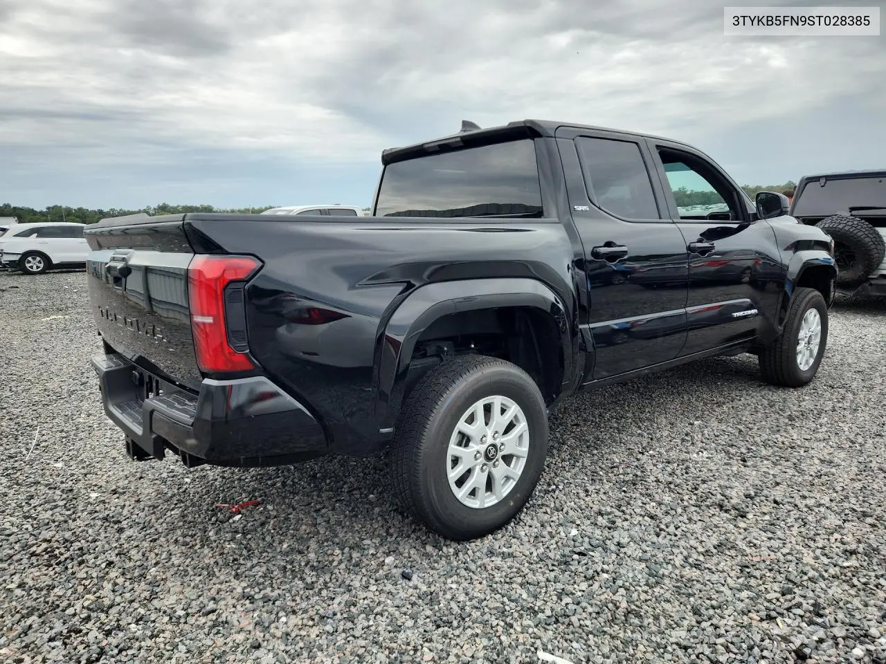 2025 TOYOTA TACOMA VIN 3TYKB5FN9ST028385 — фото 3