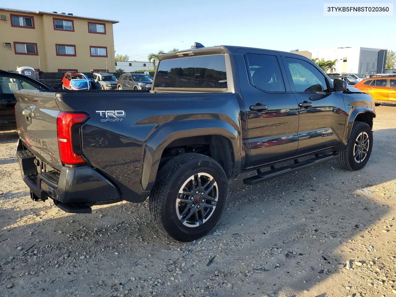 2025 TOYOTA TACOMA VIN 3TYKB5FN8ST020360 — фото 3