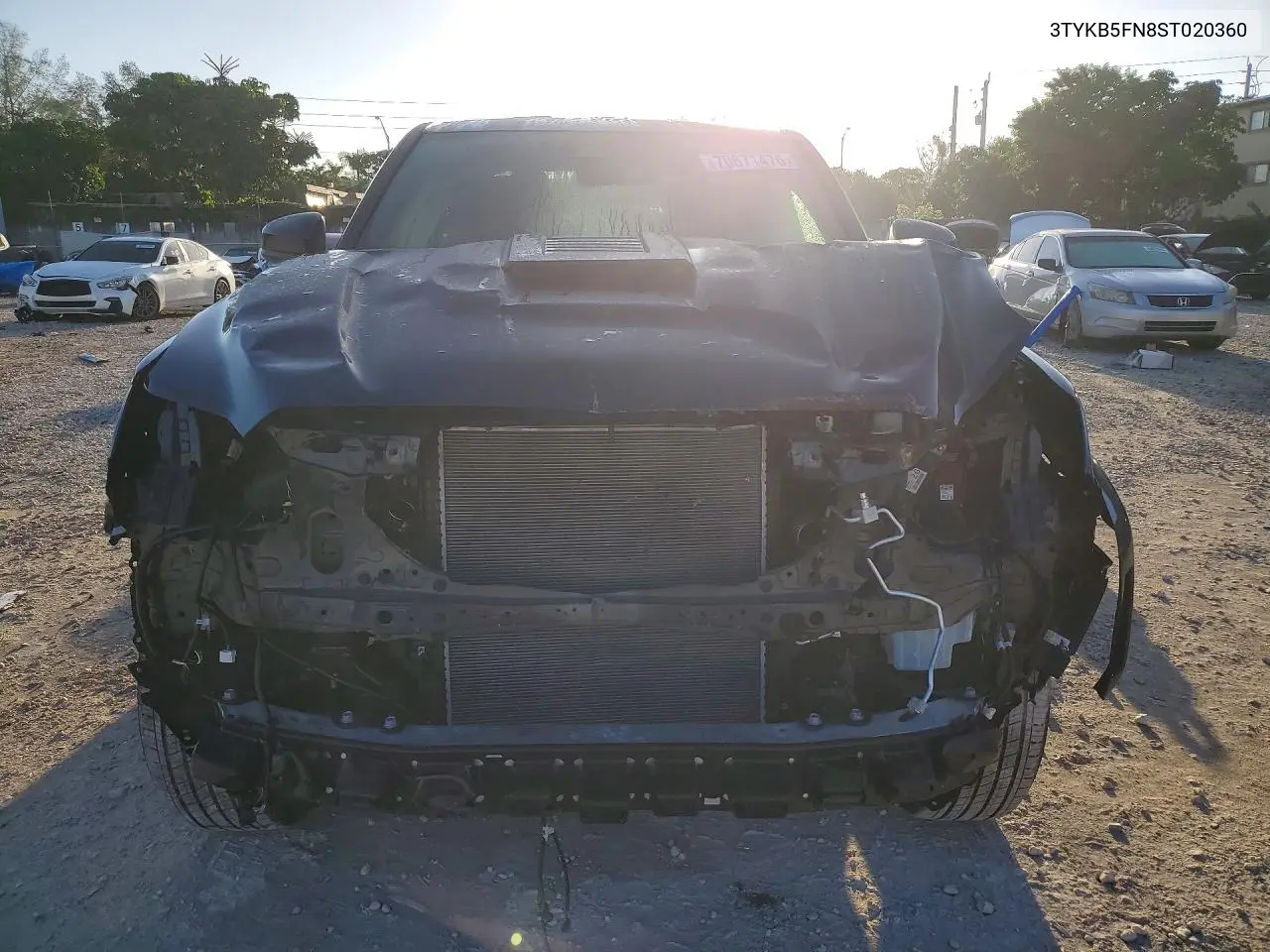 2025 TOYOTA TACOMA VIN 3TYKB5FN8ST020360 — фото 5