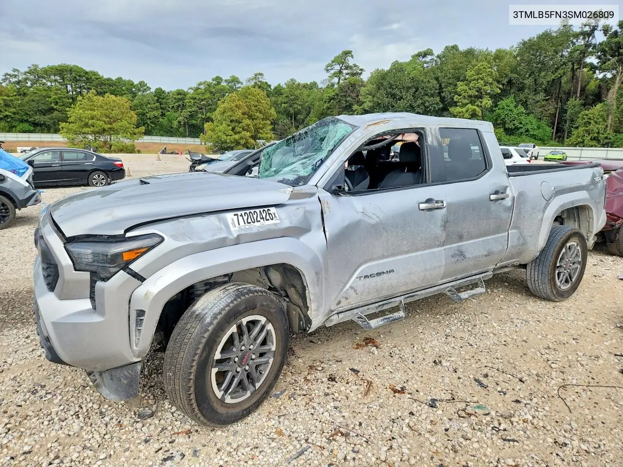 TOYOTA TACOMA 2025, VIN 3TMLB5FN3SM026809