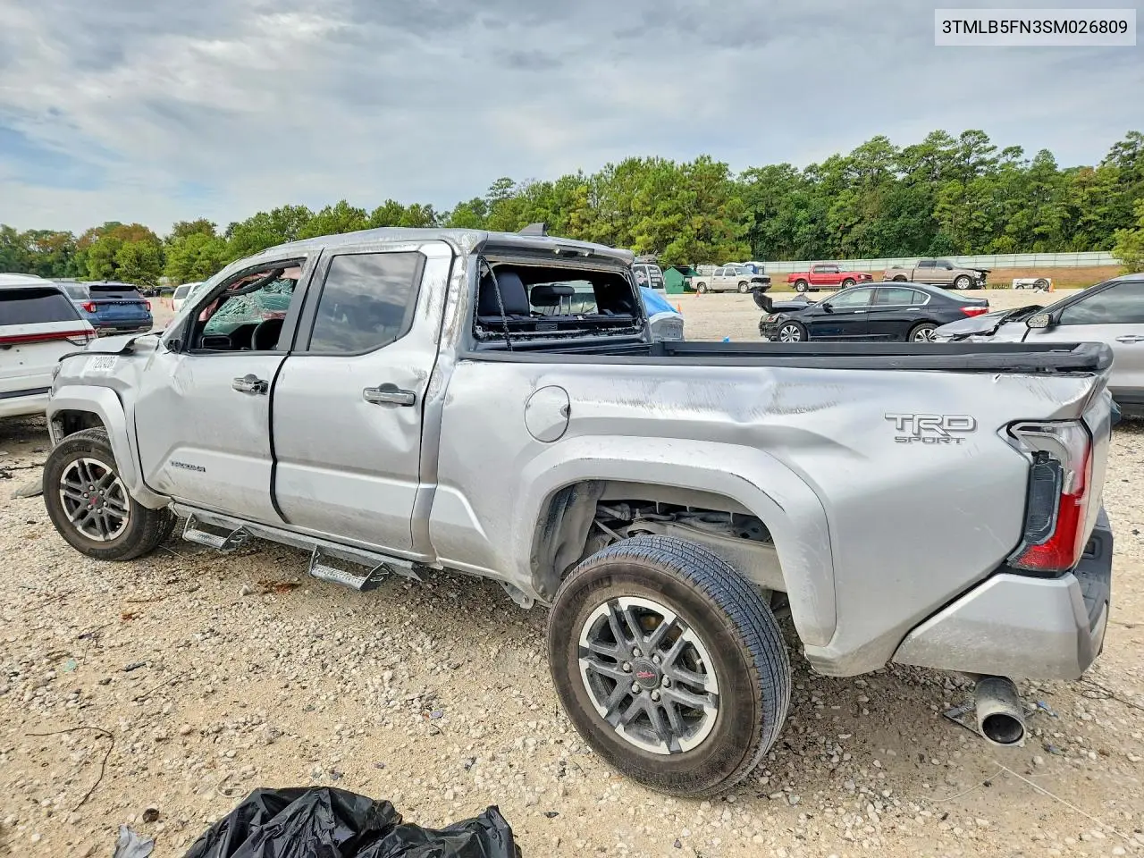 2025 TOYOTA TACOMA VIN 3TMLB5FN3SM026809 — фото 2
