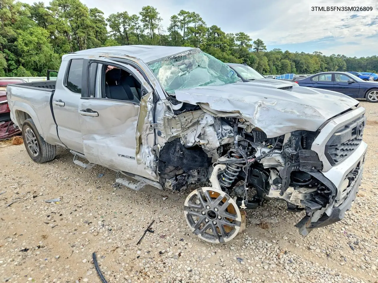 2025 TOYOTA TACOMA VIN 3TMLB5FN3SM026809 — фото 4