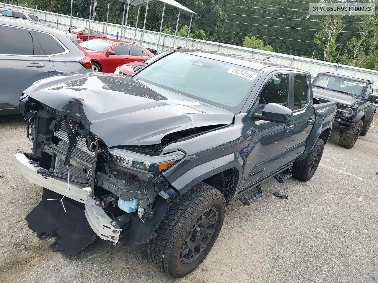 TOYOTA TACOMA 2025, VIN 3TYLB5JN9ST100973