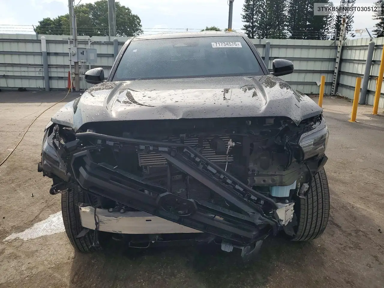 2025 TOYOTA TACOMA VIN 3TYKB5FN0ST030512 — фото 5