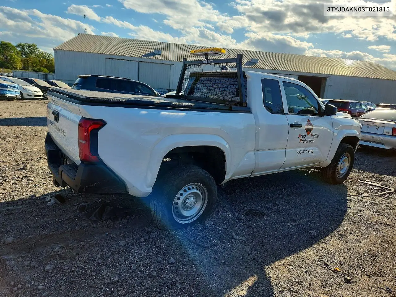 2025 TOYOTA TACOMA VIN 3TYJDAKN0ST021815 — фото 3