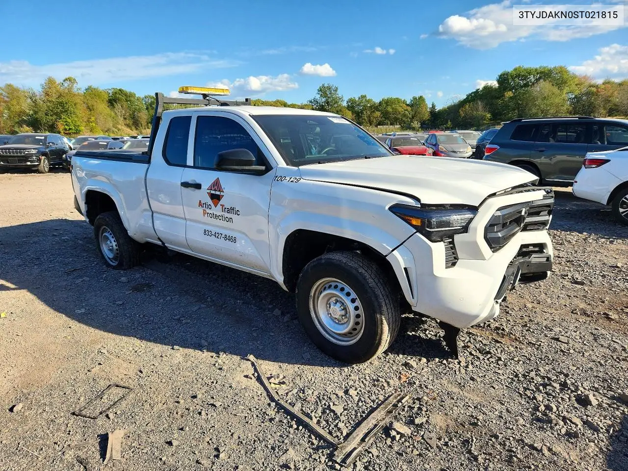 2025 TOYOTA TACOMA VIN 3TYJDAKN0ST021815 — фото 4