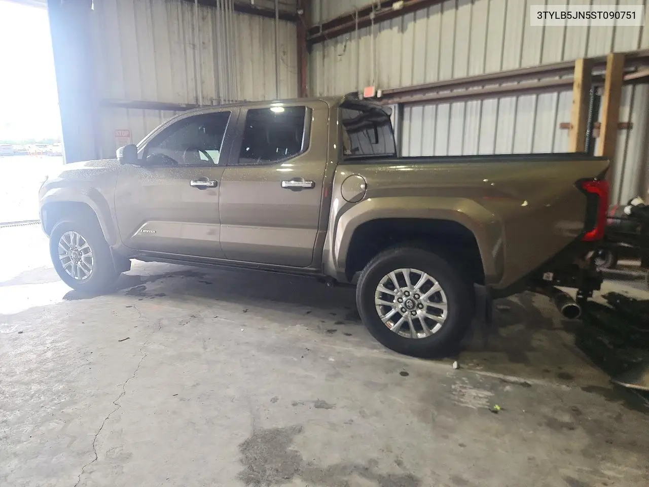 2025 TOYOTA TACOMA VIN 3TYLB5JN5ST090751 — фото 2