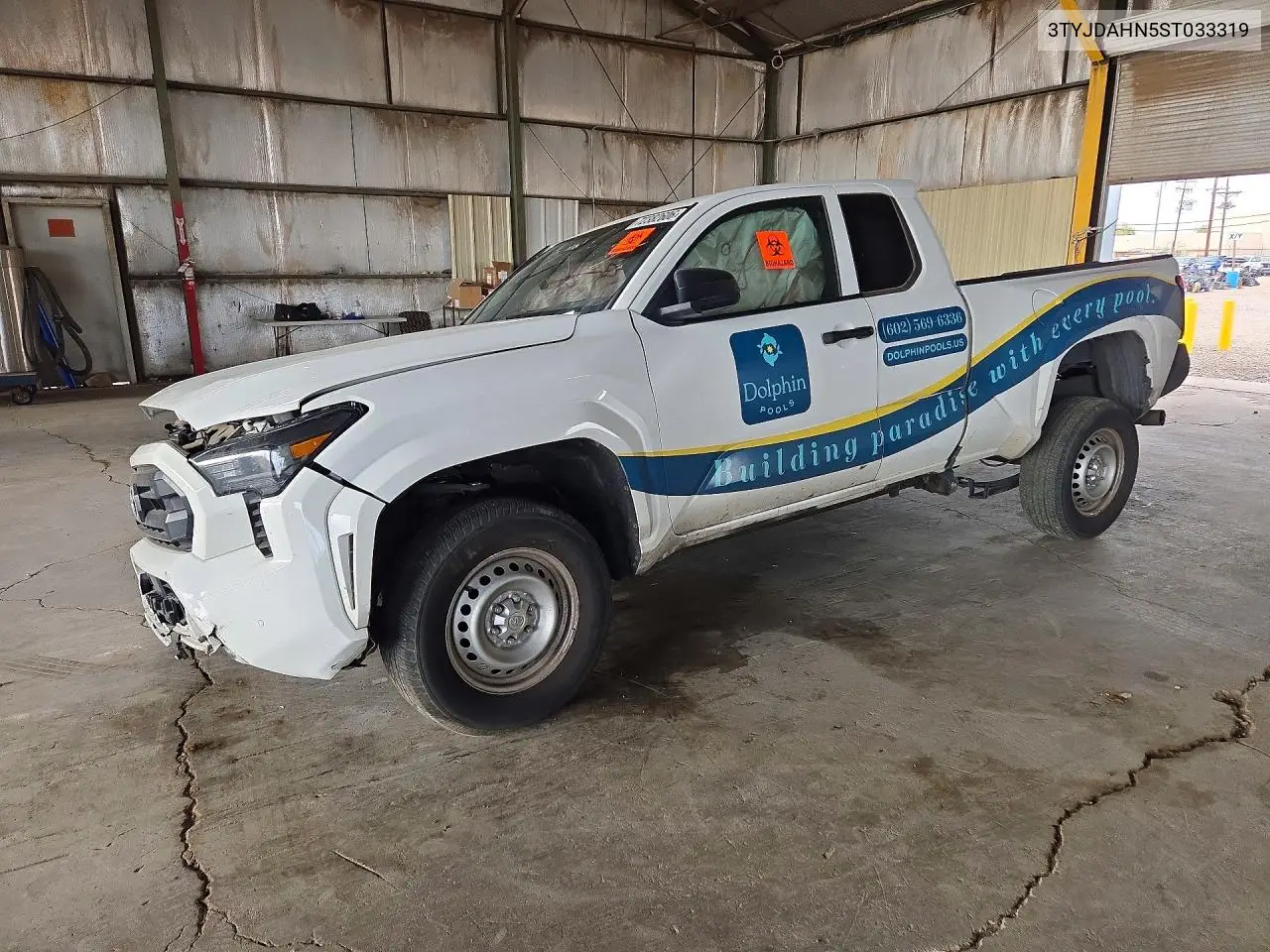 TOYOTA TACOMA 2025, VIN 3TYJDAHN5ST033319