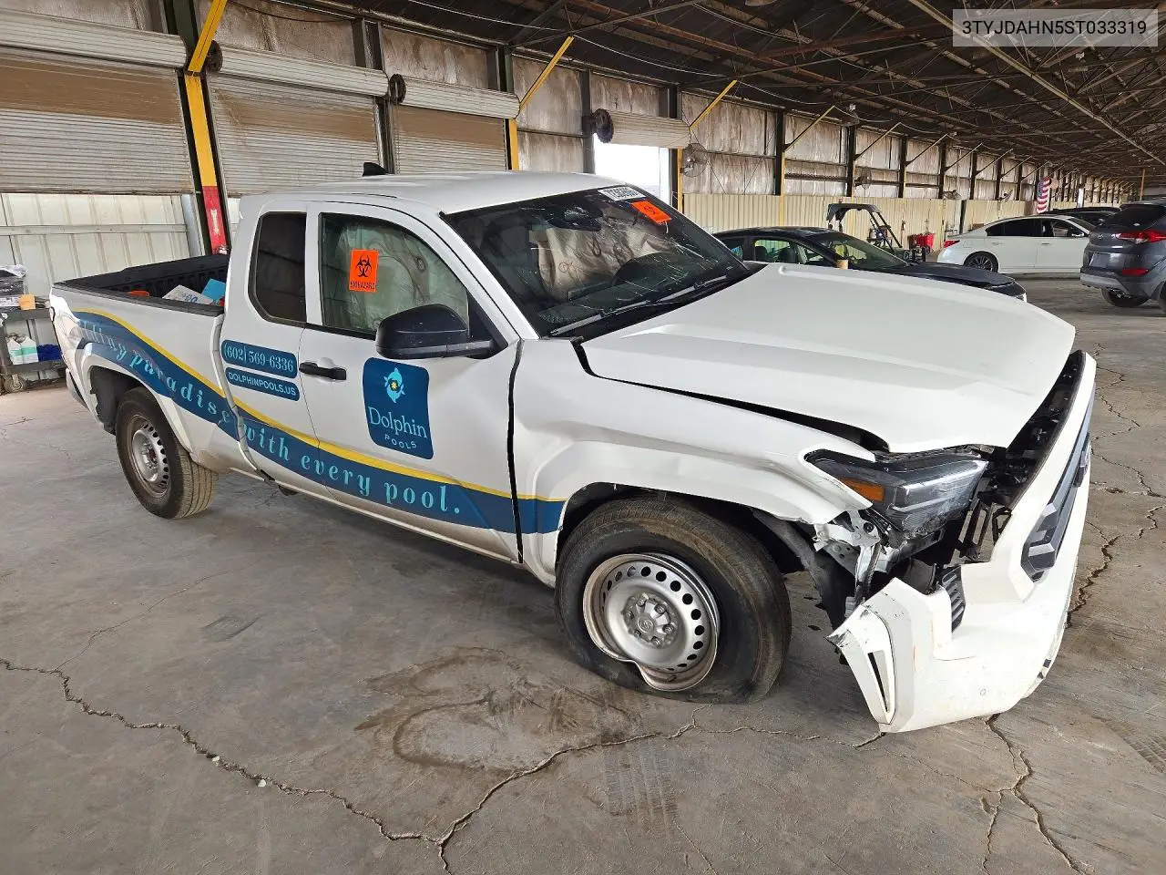 2025 TOYOTA TACOMA VIN 3TYJDAHN5ST033319 — фото 4