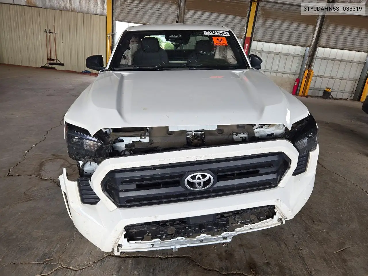 2025 TOYOTA TACOMA VIN 3TYJDAHN5ST033319 — фото 5