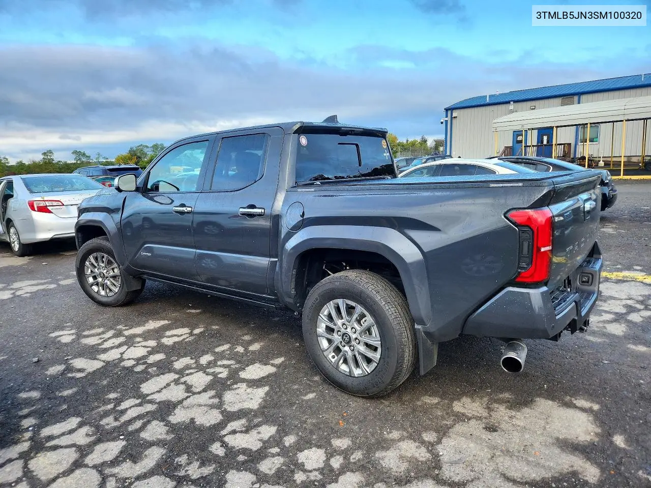2025 TOYOTA TACOMA VIN 3TMLB5JN3SM100320 — фото 2