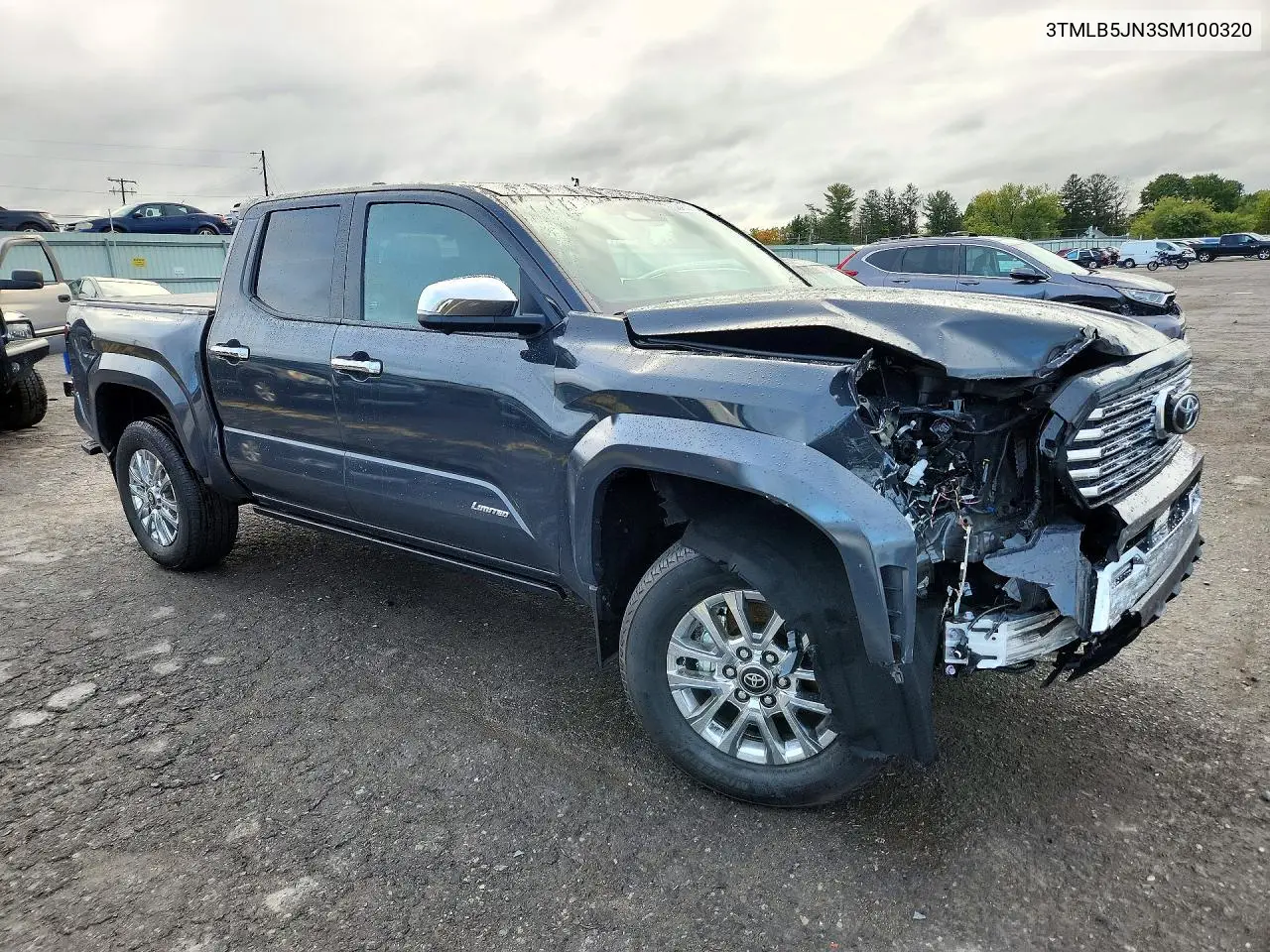 2025 TOYOTA TACOMA VIN 3TMLB5JN3SM100320 — фото 4