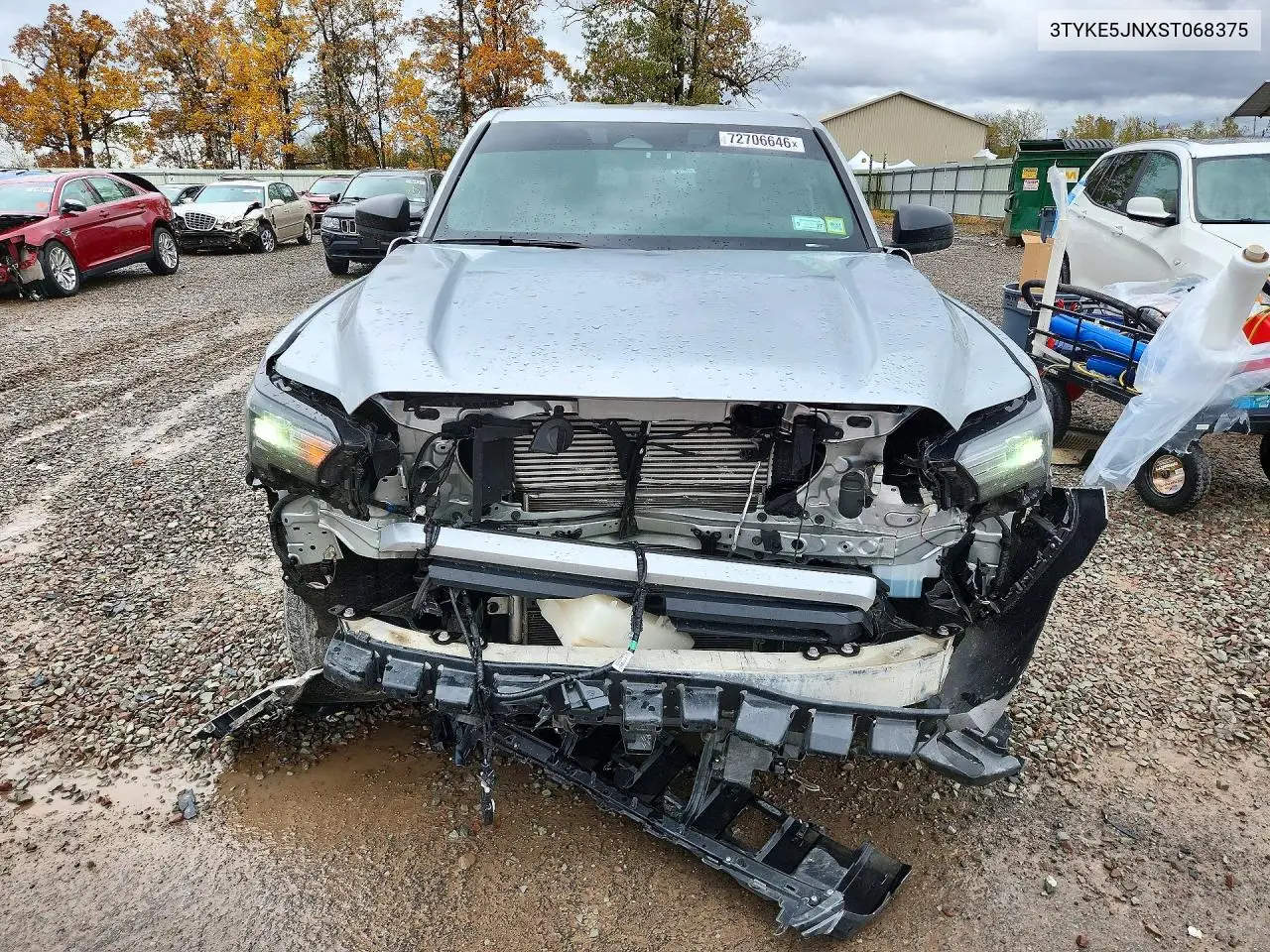 2025 TOYOTA TACOMA VIN 3TYKE5JNXST068375 — фото 5