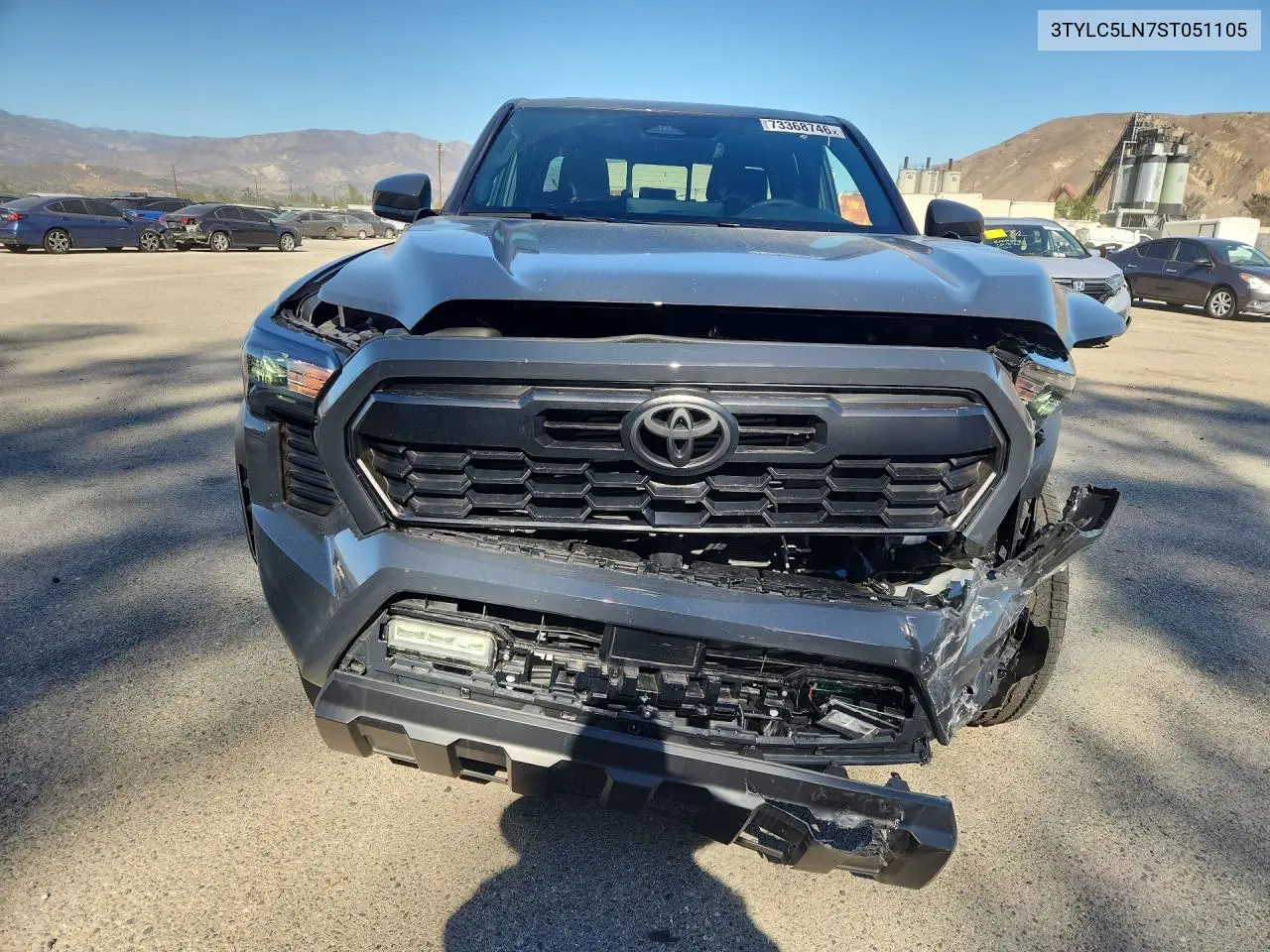 2025 TOYOTA TACOMA VIN 3TYLC5LN7ST051105 — фото 5
