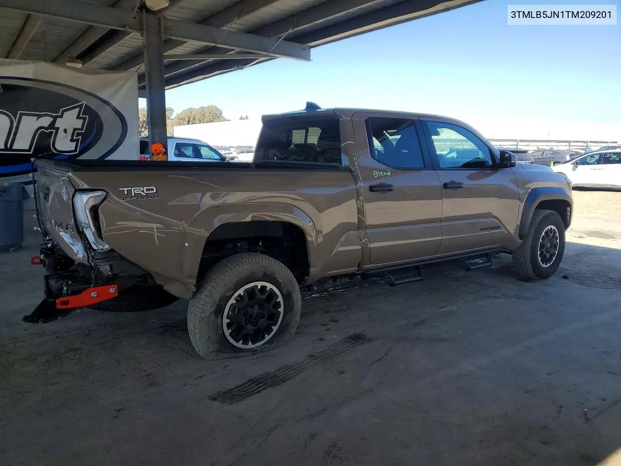 2026 TOYOTA TACOMA VIN 3TMLB5JN1TM209201 — фото 3