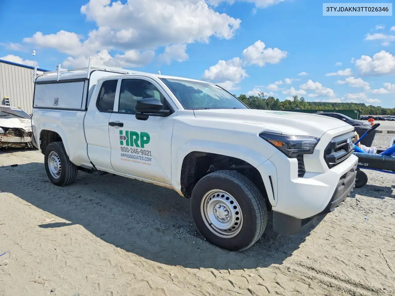 2026 TOYOTA TACOMA VIN 3TYJDAKN3TT026346 — фото 4